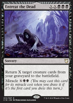 Entreat the Dead - Commander 2018 (Rare) [C18-15]
