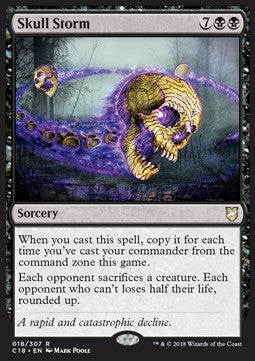 Skull Storm - Commander 2018 (Rare) [C18-18]