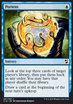 Portent - Commander 2018 (Common) [C18-97]