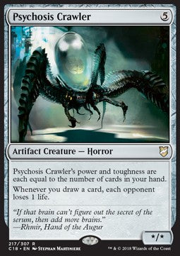 Psychosis Crawler - Commander 2018 (Rare) [C18-217]
