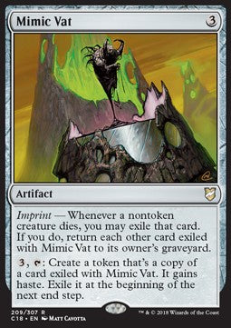 Mimic Vat - Commander 2018 (Rare) [C18-209]