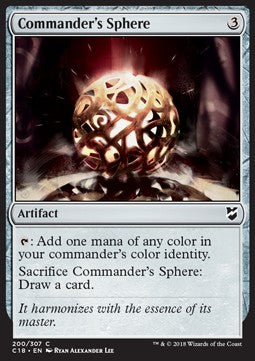 Commander's Sphere - Commander 2018 (Common) [C18-200]