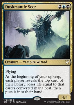 Duskmantle Seer - Commander 2018 (Rare) [C18-176]