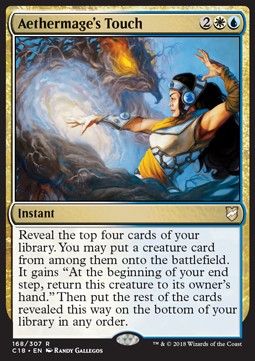 Aethermage's Touch - Commander 2018 (Rare) [C18-168]