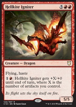 Hellkite Igniter - Commander 2018 (Rare) [C18-124]
