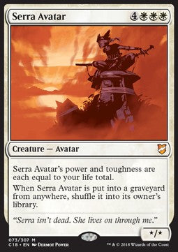 Serra Avatar - Commander 2018 (Mythic) [C18-73]