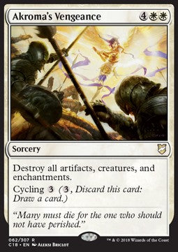 Akroma's Vengeance - Commander 2018 (Rare) [C18-62]