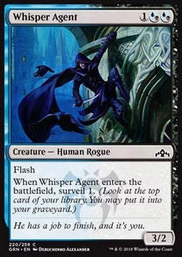 Whisper Agent - Guilds of Ravnica (Common) [GRN-220]