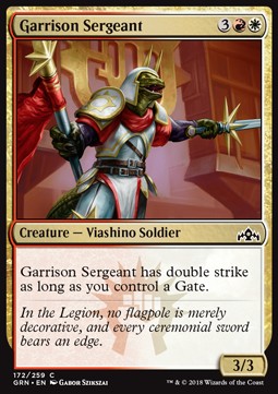Garrison Sergeant - Guilds of Ravnica (Common) [GRN-172]