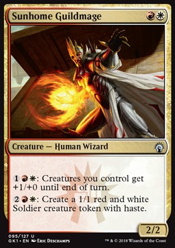 Sunhome Guildmage - Guilds of Ravnica: Guild Kits (Uncommon) [GK1-95]