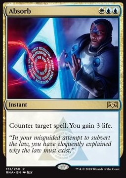 Absorb - Ravnica Allegiance (Rare) [RNA-151]
