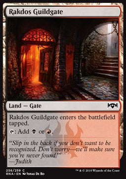 Rakdos Guildgate (V.2) - Ravnica Allegiance (Common) [RNA-256]