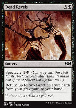 Dead Revels - Ravnica Allegiance (Common) [RNA-71]