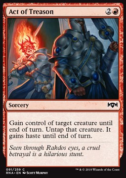 Act of Treason - Ravnica Allegiance (Common) [RNA-91]