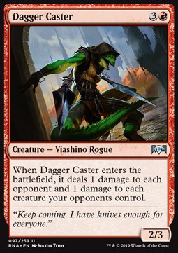 Dagger Caster - Ravnica Allegiance (Uncommon) [RNA-97]