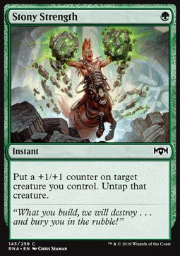 Stony Strength - Ravnica Allegiance (Common) [RNA-143]