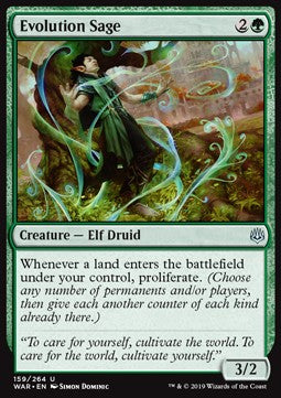 Evolution Sage - War of the Spark (Uncommon) [WAR-159]