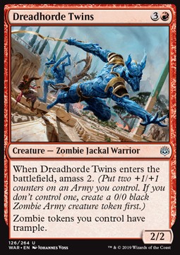 Dreadhorde Twins - War of the Spark (Uncommon) [WAR-126]