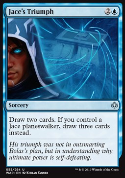 Jace's Triumph - War of the Spark (Uncommon) [WAR-55]