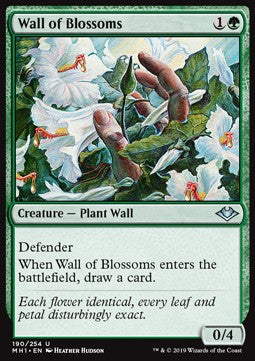 Wall of Blossoms - Modern Horizons (Uncommon) [MH1-190]