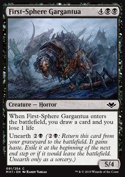 First-Sphere Gargantua - Modern Horizons (Common) [MH1-91]