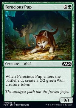 Ferocious Pup - Core 2020 (Common) [M20-171]