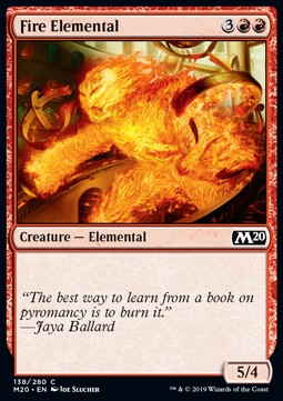 Fire Elemental - Core 2020 (Common) [M20-138]