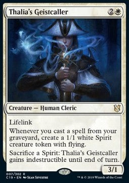 Thalia's Geistcaller - Commander 2019 (Rare) [C19-7]