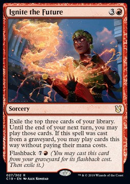Ignite the Future - Commander 2019 (Rare) [C19-27]