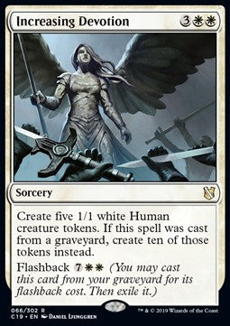 Increasing Devotion - Commander 2019 (Rare) [C19-66]