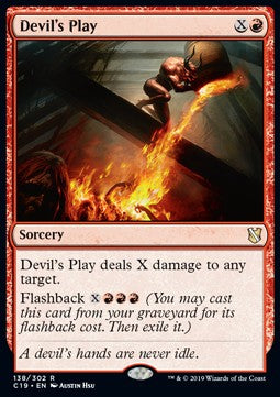 Devil's Play - Commander 2019 (Rare) [C19-138]