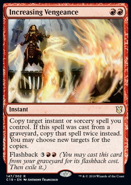 Increasing Vengeance - Commander 2019 (Rare) [C19-147]