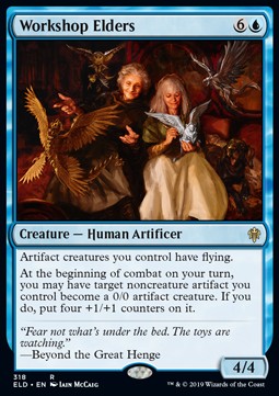 Workshop Elders - Throne of Eldraine: Extras (Rare) [XELD-318]