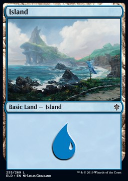 Island (V.2) - Throne of Eldraine (Land) [ELD-255]