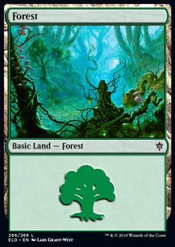 Forest (V.1) - Throne of Eldraine (Land) [ELD-266]