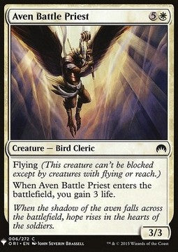 Aven Battle Priest - Mystery Booster (Common) [MYS-6]