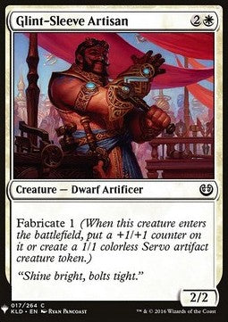 Glint-Sleeve Artisan - Mystery Booster (Common) [MYS-17]