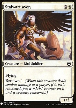 Stalwart Aven - Mystery Booster (Common) [MYS-32]