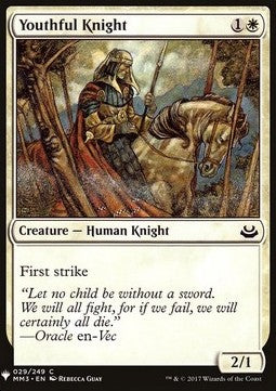 Youthful Knight - Mystery Booster (Common) [MYS-29]