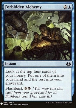 Forbidden Alchemy - Mystery Booster (Common) [MYS-38]