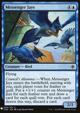 Messenger Jays - Mystery Booster (Common) [MYS-35]