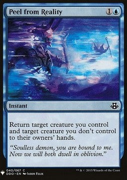Peel from Reality - Mystery Booster (Common) [MYS-40]