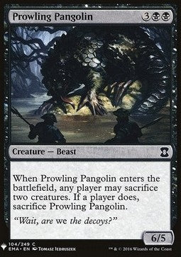 Prowling Pangolin - Mystery Booster (Common) [MYS-104]