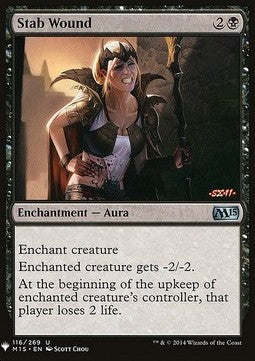 Stab Wound - Mystery Booster (Uncommon) [MYS-116]