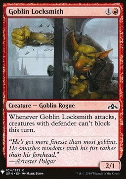 Goblin Locksmith - Mystery Booster (Common) [MYS-104]
