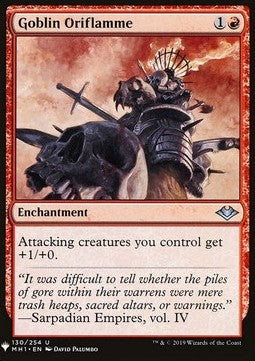 Goblin Oriflamme - Mystery Booster (Uncommon) [MYS-130]