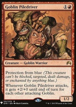 Goblin Piledriver - Mystery Booster (Rare) [MYS-151]