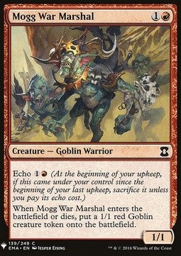 Mogg War Marshal - Mystery Booster (Common) [MYS-139]
