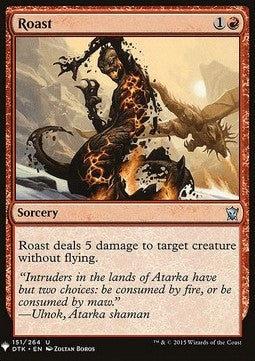 Roast - Mystery Booster (Uncommon) [MYS-151]