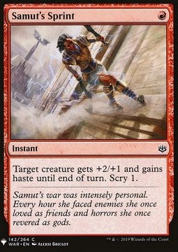 Samut's Sprint - Mystery Booster (Common) [MYS-142]
